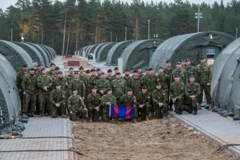 Composite troop from 4 ESR