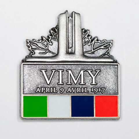 Vimy Pin being sold in fund raising effort