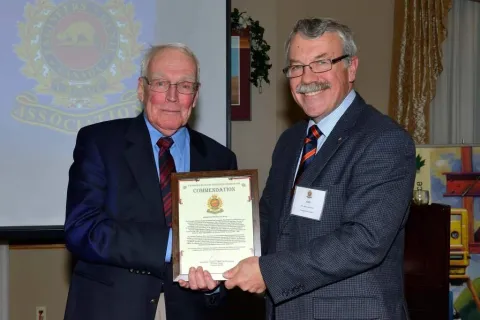 CMEA Commendation - Major Don Wilson, CD (Ret’d)