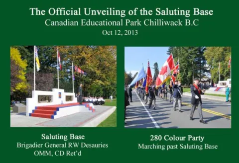 Saluting Base and March Past