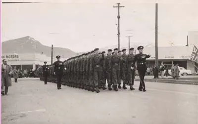 The Apprentices could parade very well, and were very entertaining. Drill competitions were their forte. Young and old alike enjoyed the crisp precission drill.