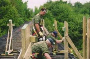 Installing handrails