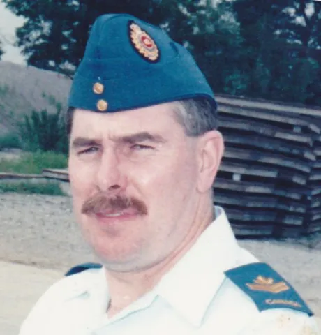 MCpl Daniel McMahon, CD (Ret'd) in service