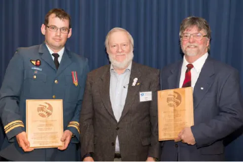 Major Chris Greaves, Mr. John Clark and Mr. Ronald Kent