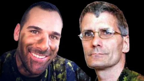 Cpl Nathan Cirillo and WO Patrice Vincent 
