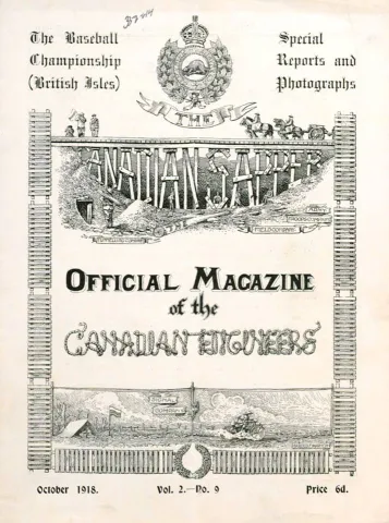 Canadian Sapper magazine cover