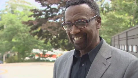 Douglas Ruck is a lawyer and speaks publicly about the history of the No. 2 Construction Battalion. His father, Senator Calvin Ruck, published the first history of the battalion. (CBC)