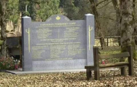 An artistic rendering of what the completed monument will look like when it is unveiled in the Supt cemetery on Sept. 29. (Fondation du Patrimoine)
