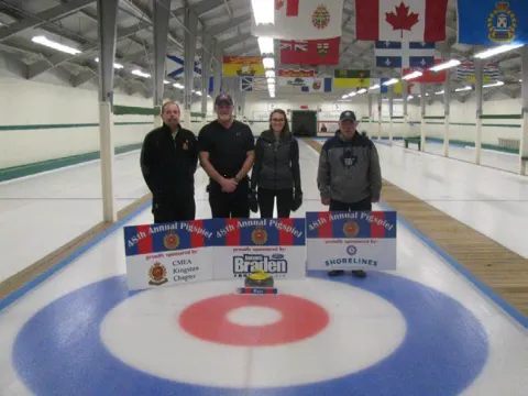 Winning Team: Dave Barr, Danny Gagnon, Morgan Gagnon, Wade Wright