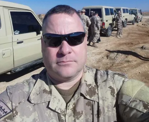 OP IMPACT - Task Force Middle East JORDAN Deployed as the J Engr Major Pierre Allard overseeing projects in support of TF ME Jordan January 2018