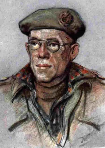 Lt John Edward Rogers Wood, MC while in Colditz Castle By Lt John Watton, The Border Regiment